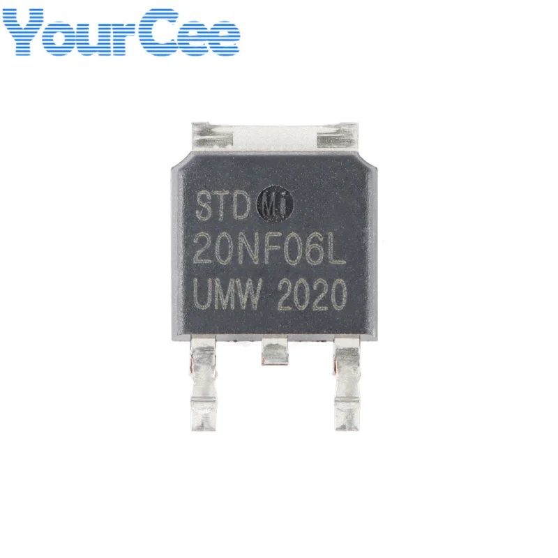 5pcs SVT078R0ND STD20NF06L TO-252 N-channel MOSFET (Field Effect Tube) Chip New Original
