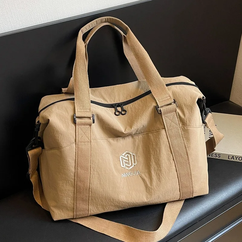 

Short-distance Travel Bag Women's Lightweight Yoga Fitness Bag Portable Airplane Bag Business Trip Luggage Bag