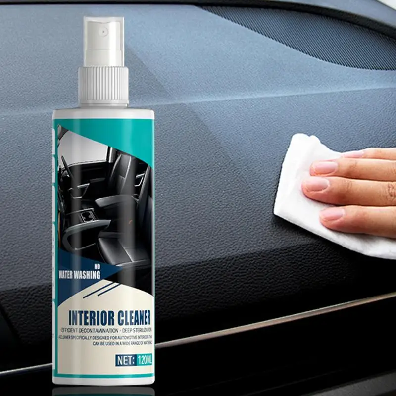 Limpiador de espuma multiusos para Interior de coche, 120ml, agente de limpieza para detalles interiores