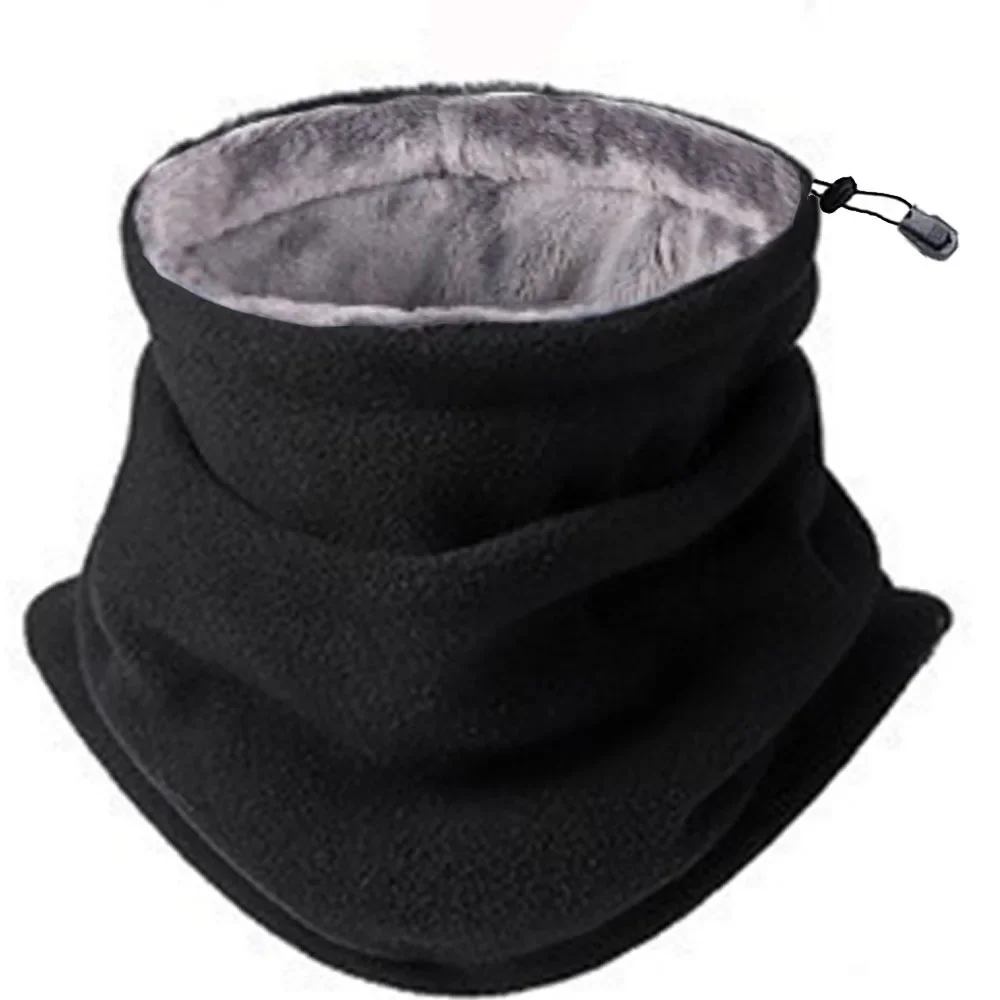 Winter Neck Warmer Thermal Fleece Motorbike Thick Tube Gaiter Face Scarf Windproof Men Women Bandana Cycling Outdoor Headband