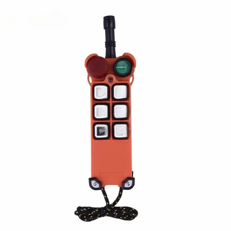 

6 buttons Industrial Wireless Radio Crane Remote Control switches Hoist overhead bridge Crane Lift Control