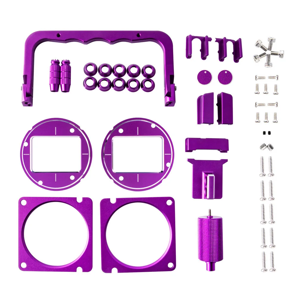 RadioMaster TX16S MKII V4 CNC Upgrade Part set view 3