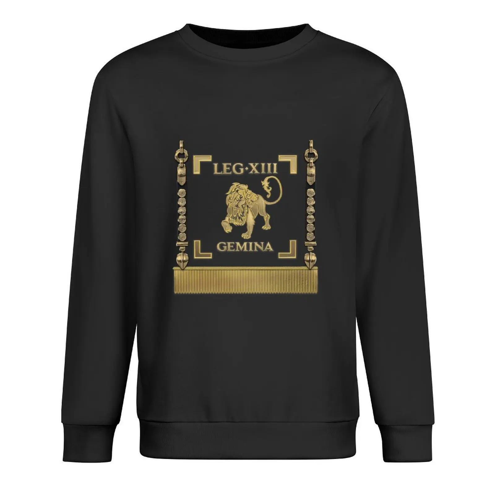 

Standard of the 13th Legion Geminia - Vexillum of 13th Twin Legion Pullover anime clothing men's clothing autumn sweatshirt