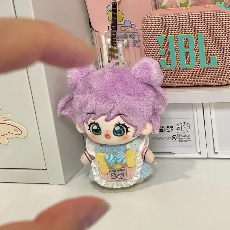 Anime de pelúcia 10cm pripara manaka laala corpo impresso algodão boneca mochila pingente chaveiro ornamento ou crianças adultos presente aniversário