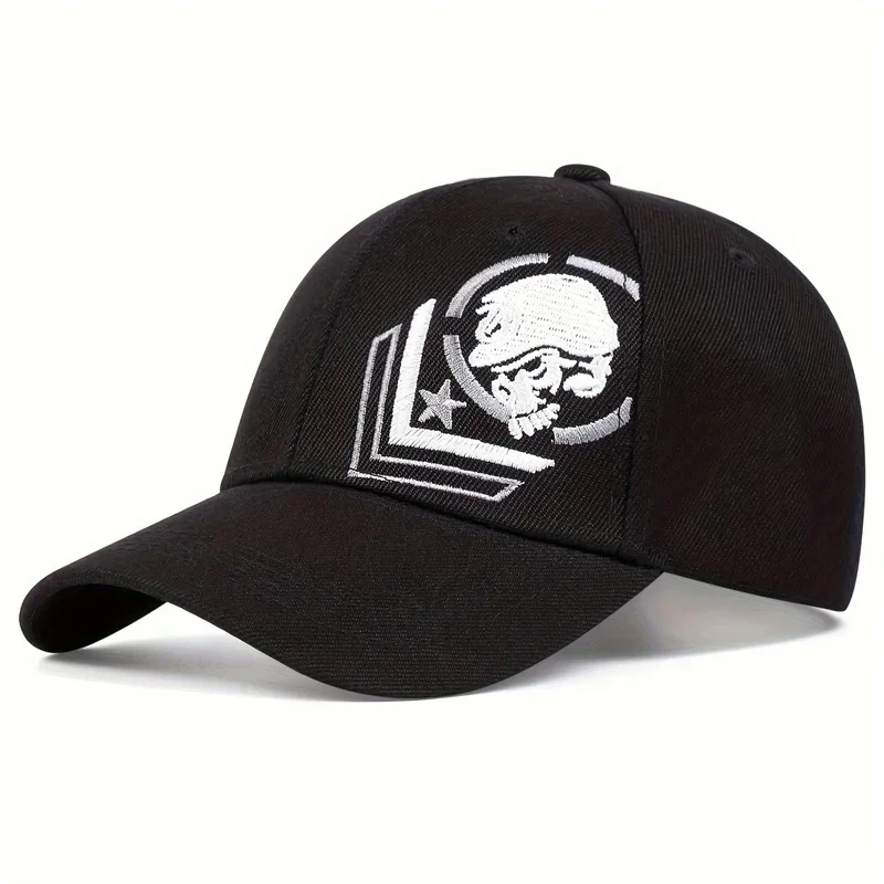 Snapback Baseball Cap Men Skull Hat for Men Luxury Designer Cap Snap Trucker Hat RockN Roll Skeleton Hand Cool Hat Gorras Hombre