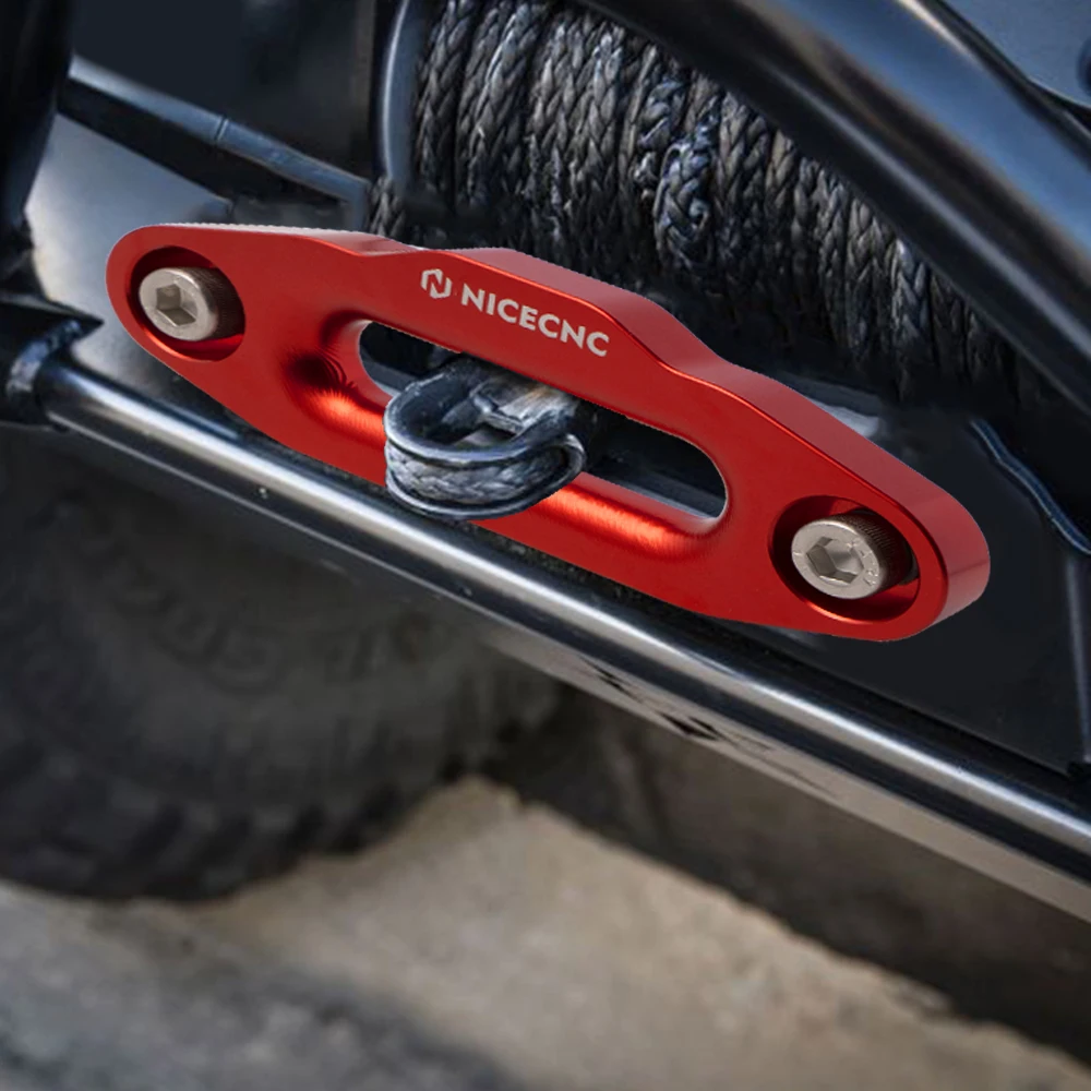 

NICECNC для Yamaha Raptor 700 700R передний и задний трос для лебедки Hawse Fairlead для Yamaha Raptor 700 700R 7/8 дюймов 124 мм