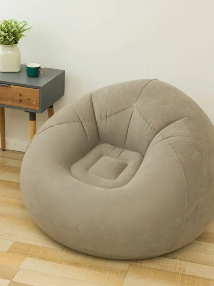 Inflatable Sofa Chairs thickened  PVC Lounger Seat  Tatami  Bean Bag s For living room Leisure  Furniture