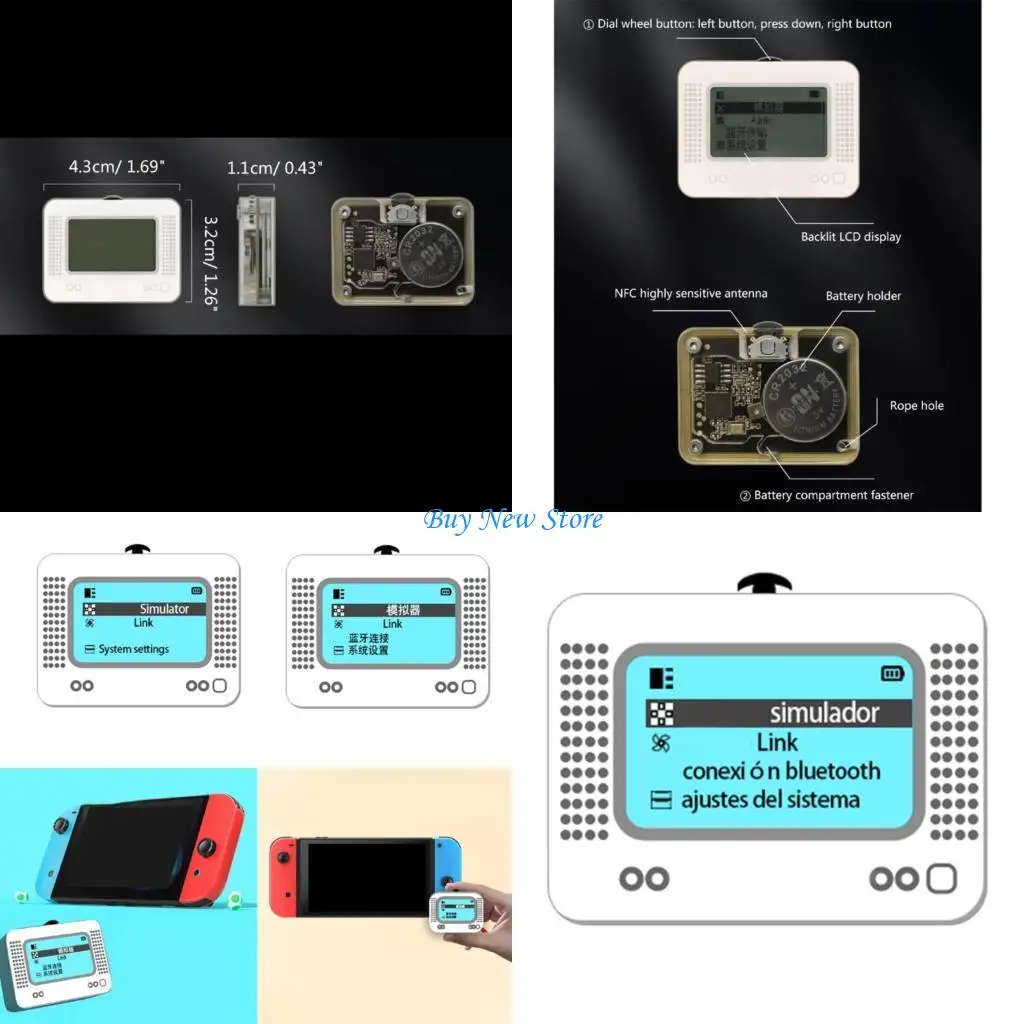 

20CE Interactive Data Writer Universal Interactive Simulators for All OS System & Smartphones