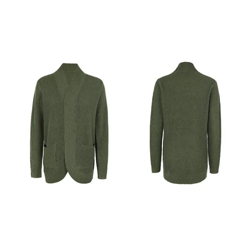 Autumn Long Coat Women Jumper Pull Femme Loose Knitted Ladies Outerwear Ropa Mujer Fashion Cardigan Jacket Sweater Woman Clothes