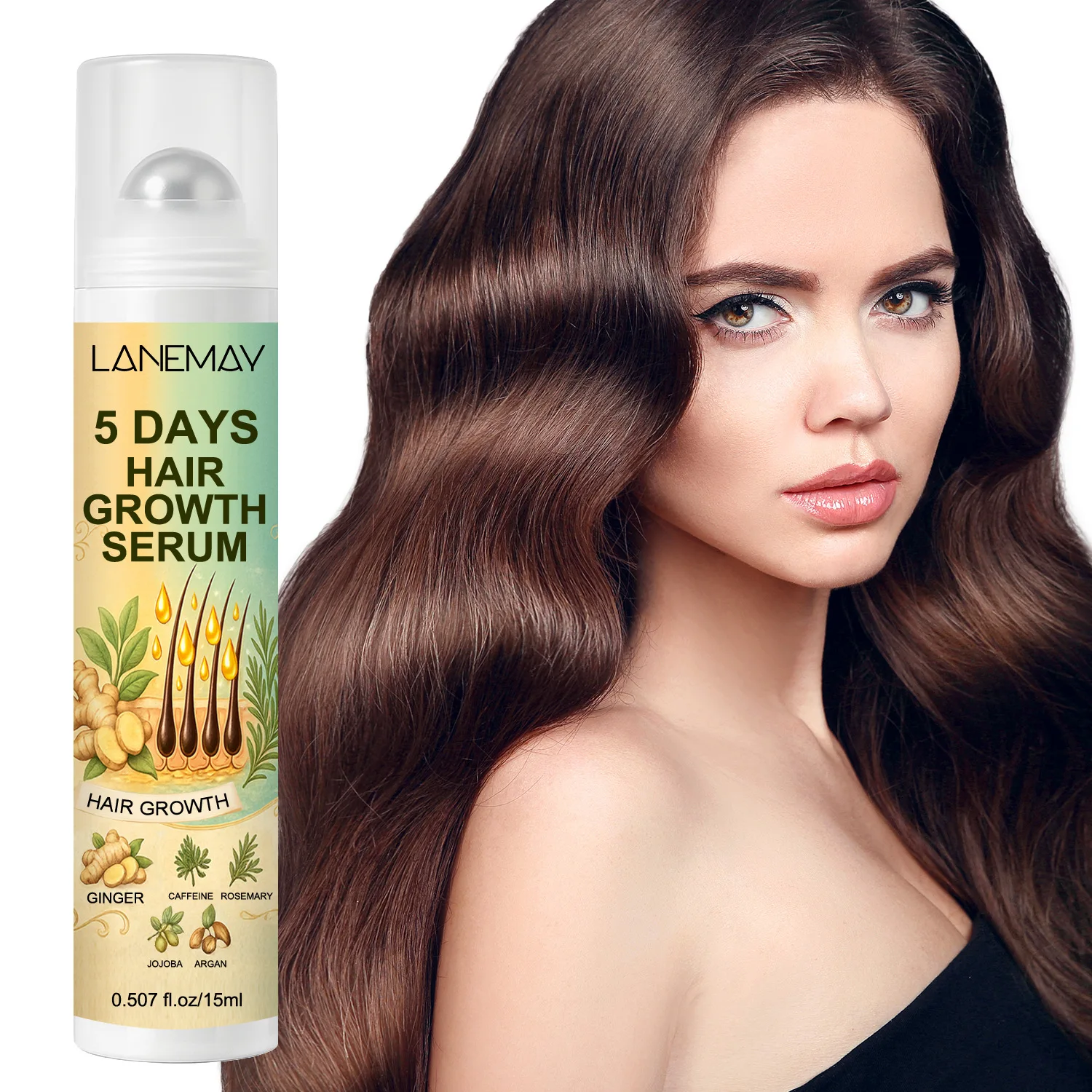 

5 Days Hair Growth Serum Stimulate thicker, longer hair in just 5 days with this intensive Hair Growth Serum.