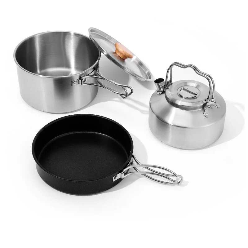 

Outdoor Camping Cookware Set Outdoor Cookware Lightweight Kitchen Utensils Fondue Camping Cookware And Kettle