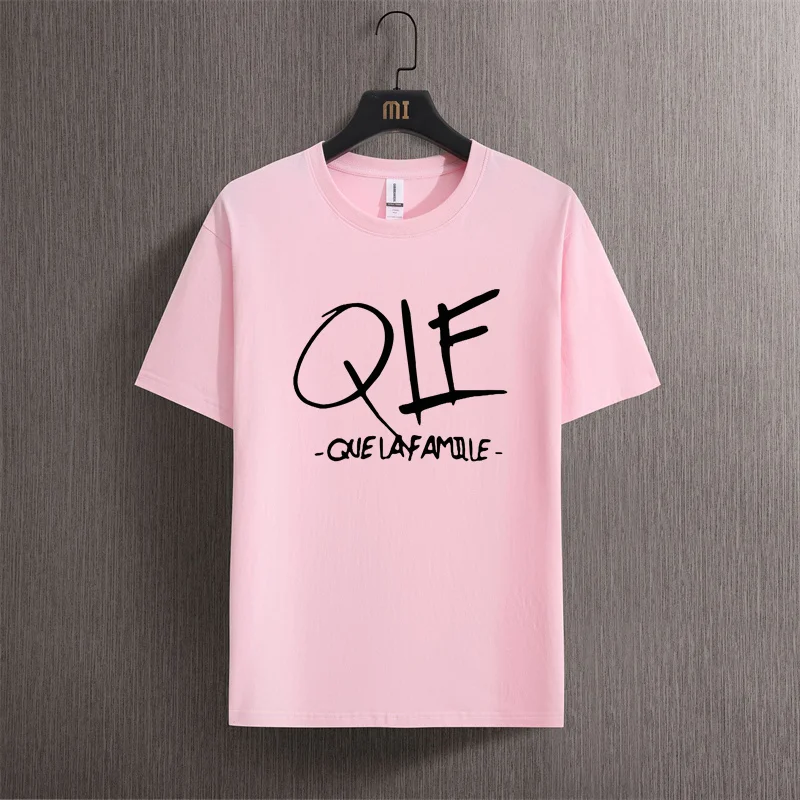 Man Cotton T Shirt Personnalise Chanteur Qlf Que La Famille Chanson Musique N007 Printed T-shirt Woman Vintage Shirts