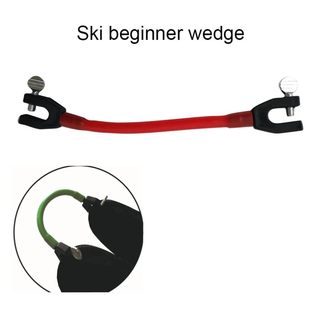 

Ski Tip Connector Ski Clip Plastic Mold Control Speed Flexible Skiing Training Aid Easy to Install for Beginner