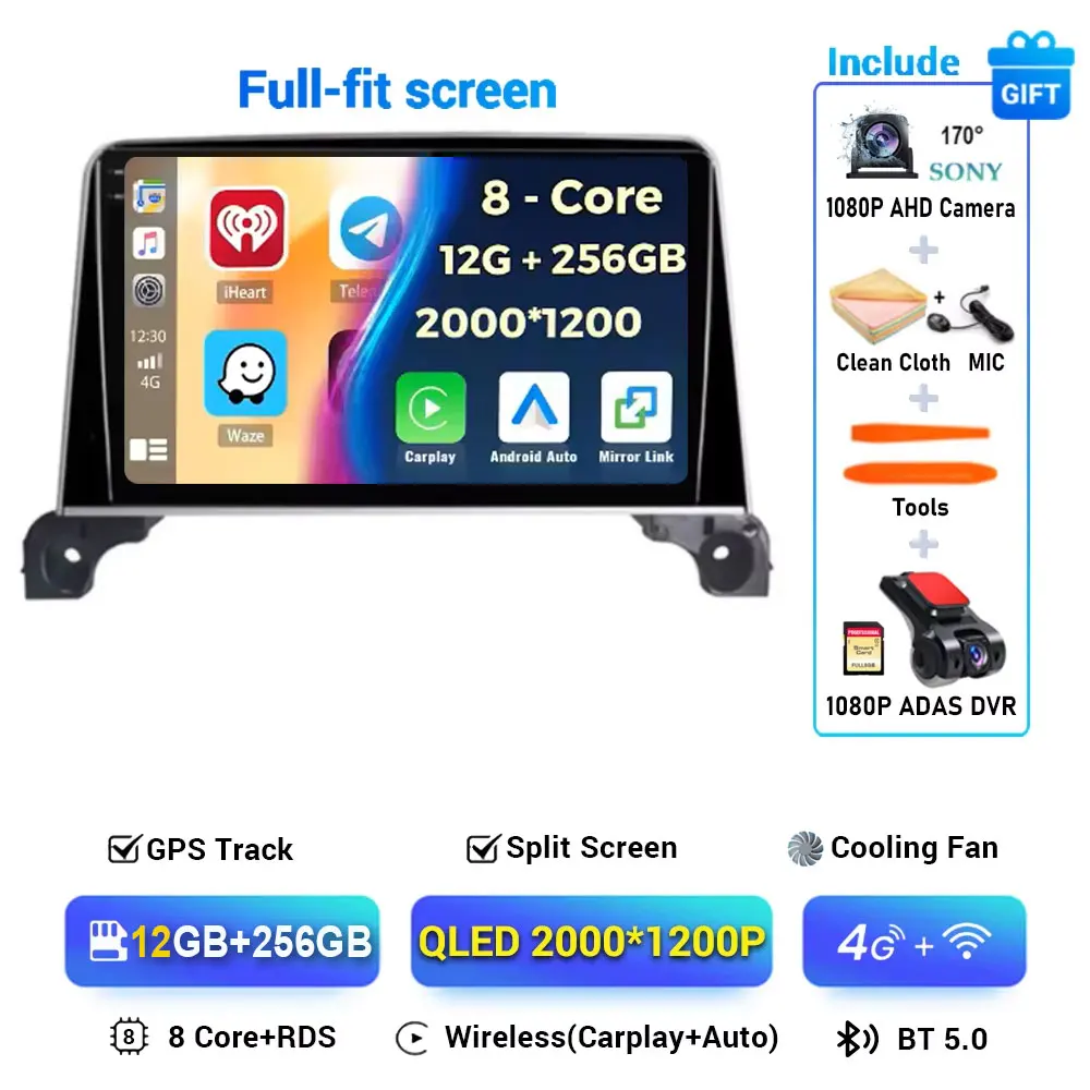 Android 15 Carplay Auto 360 Camera Voor Peugeot 5008 4008 3008 2017 2018 2019 2020 Autoradio Multimedia Speler navigatie Gps Dsp