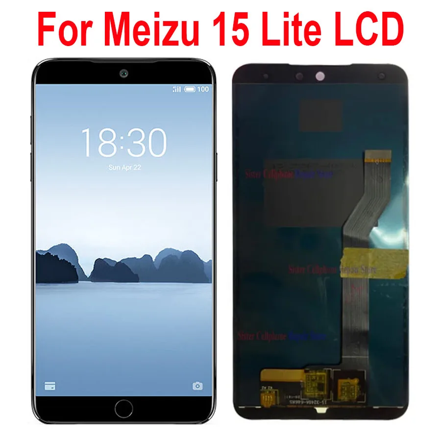 

5.46''For Meizu 15 Lite LCD Display Screen Touch Panel Digitizer Replacement Parts For Meizu 15 Lite LCD