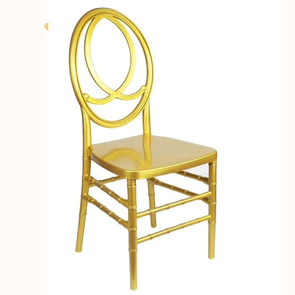 Factory direct sale wedding plastic louis chair chiavari dining Tiffany chair for banquet event