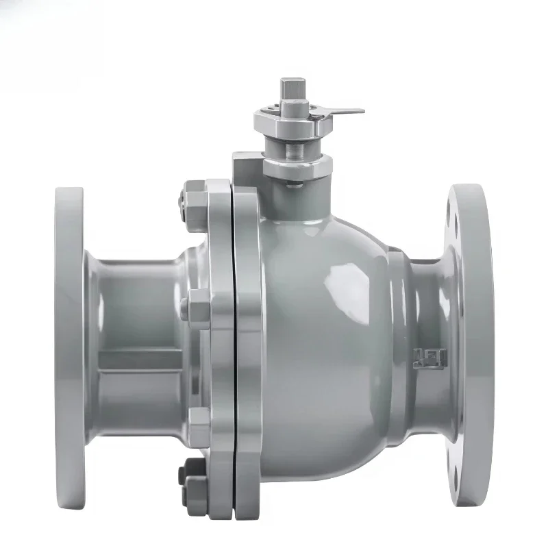 Stainless steel flanged ball valve, floating ball soft seal manual valve