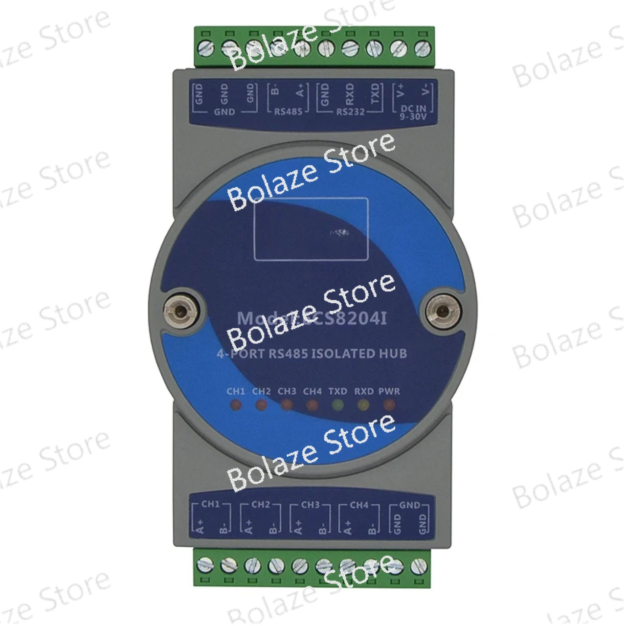 Distributor Shareer hub 1 point four ECS8204I Industrial grade optically isolated 4-way 485 hub