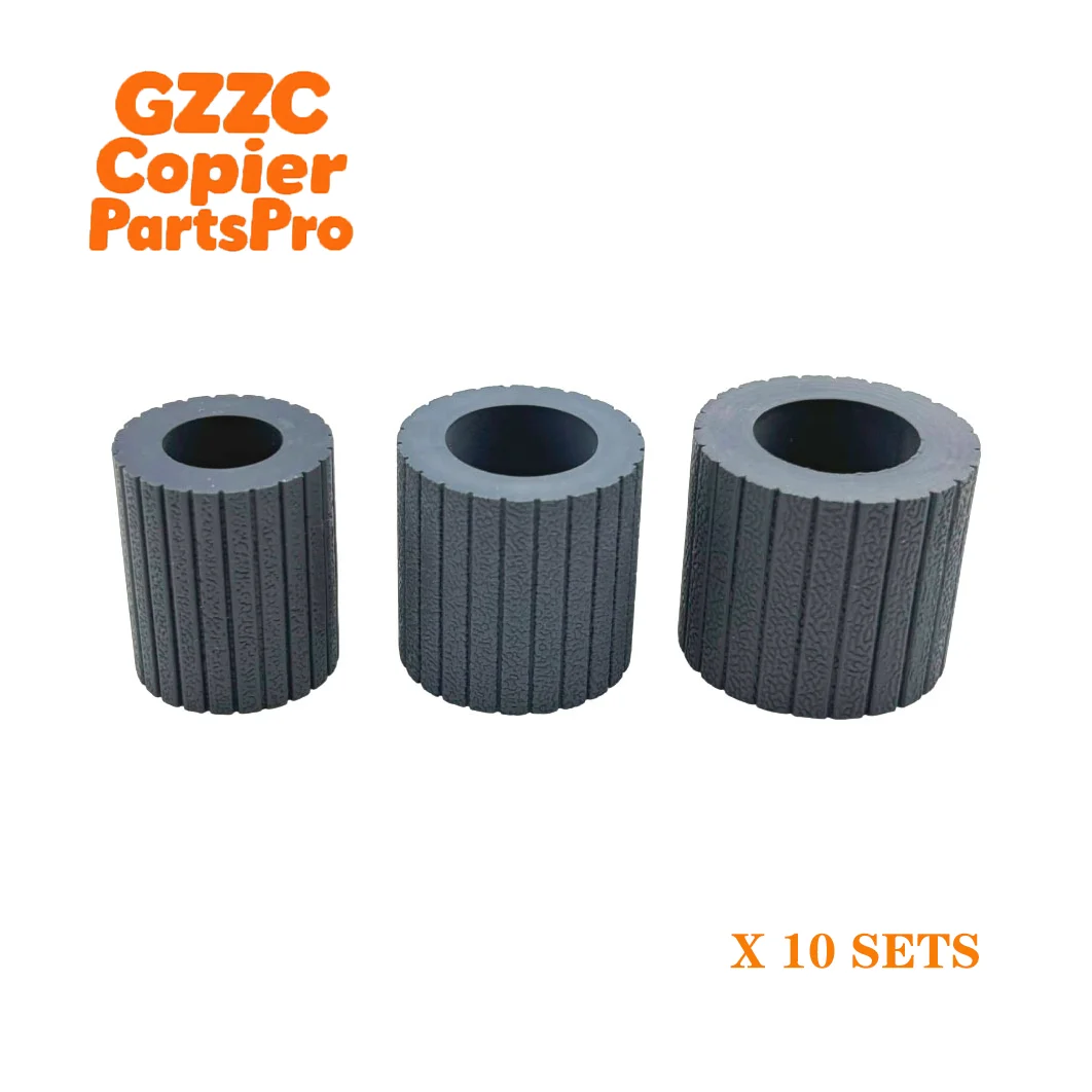 High Quality 10sets Paper Feed Pickup Roller Tire For Ricoh Aficio 20602075 MP 7500 7502 80019002 Feed Rubber New Design