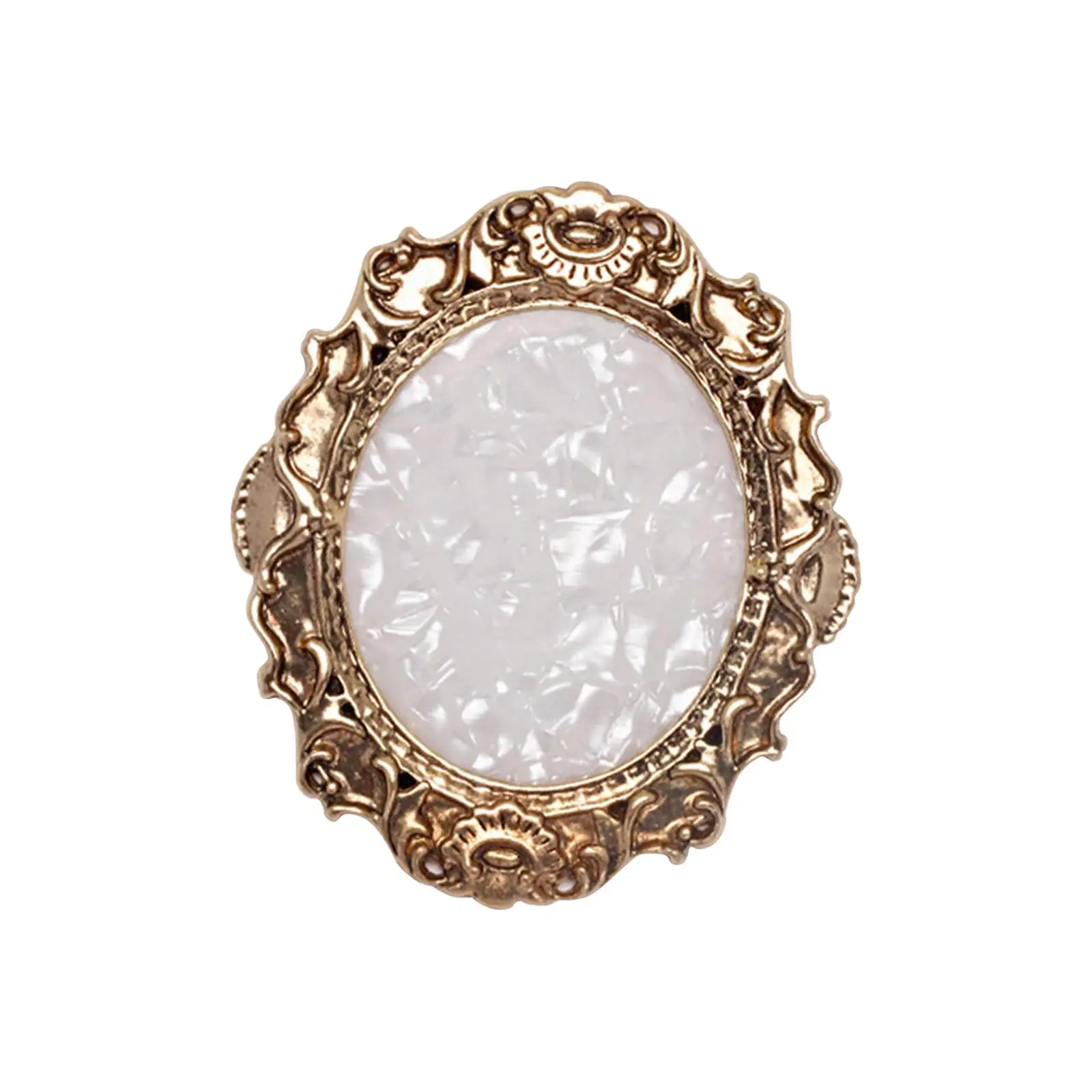 Paleta mezcladora de resina para decoración de uñas, herramienta de manicura de Color dorado, placa de exhibición cosmética para decoración de uñas y bricolaje