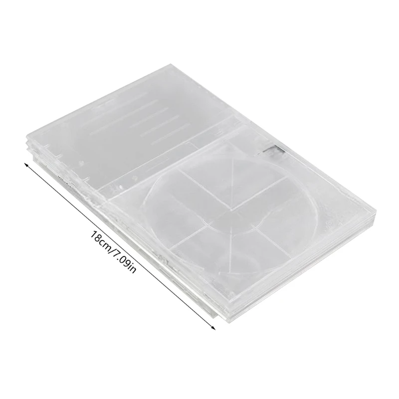 Transparent Full Cover DIY Replacement Shell Case Repair for PS2 7W Clear Protective Sleeve Skin Gaming Accessory