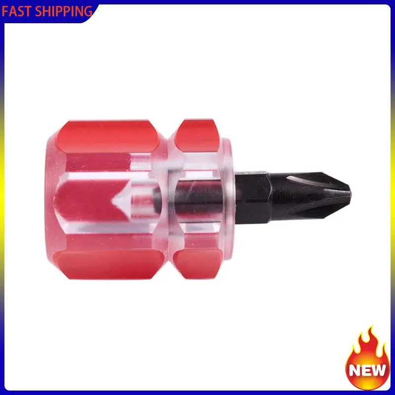

Especial 8 Pcs Flat Phillips Screwdriver Mini Screw Driver Short Small Split Repair Tools Kit Set Green+Red
