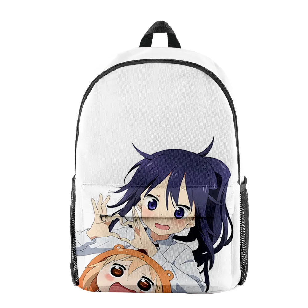 Harajuku Popular Himouto! Umaru-chan pupil Bookbag Notebook Backpacks 3D Print Oxford Waterproof Boys/Girls Travel Backpacks