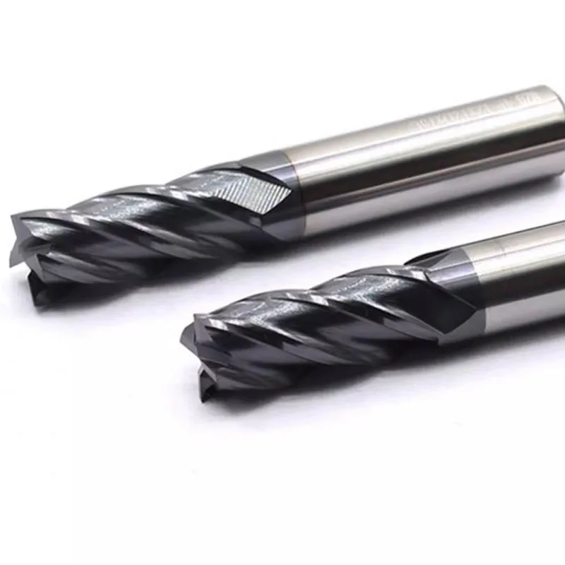 spuare end mills 3.175Tungsten Carbide Hard steel Machining milling 1/2cutter end mills 4flute The british System spuare