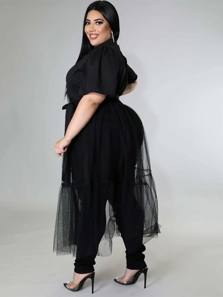 Robe d'été élégante en mousseline de soie pour femmes, grande taille, à la mode, vente en gros, livraison en vrac