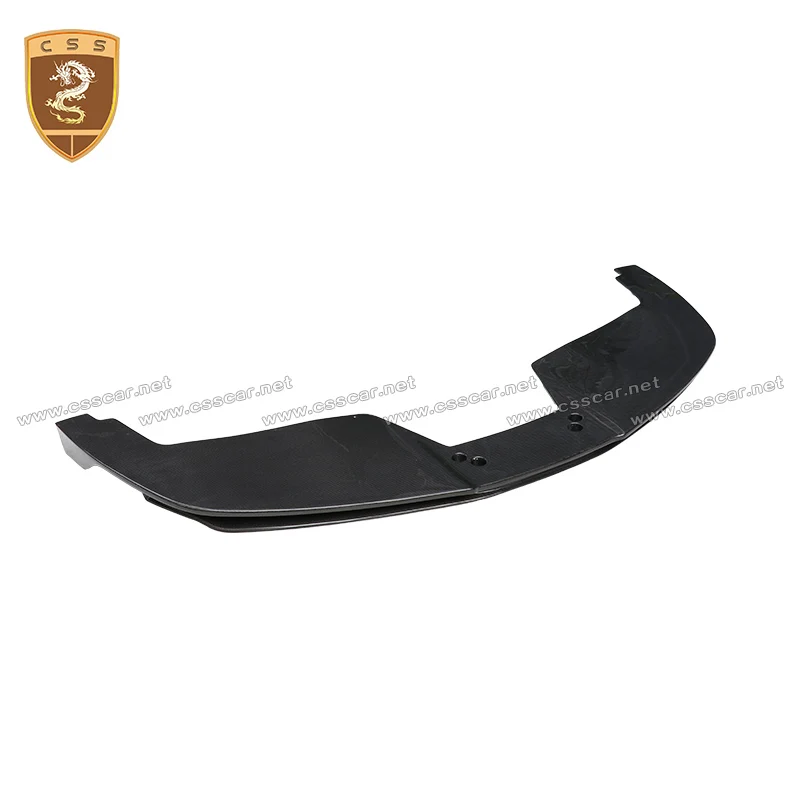 Front Lower Bumper Lip Splitter Spoiler Protector Sport Diffuse For Ferrari 488 Vor Style Car Rear Wind Knife Canard Trim Wings