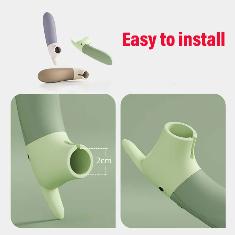 Silicone Door Handle Protective Cover Anti-slip Cushion Door Lock Handle Anti-collision Anti-bump Window Anti-static Anti-theft