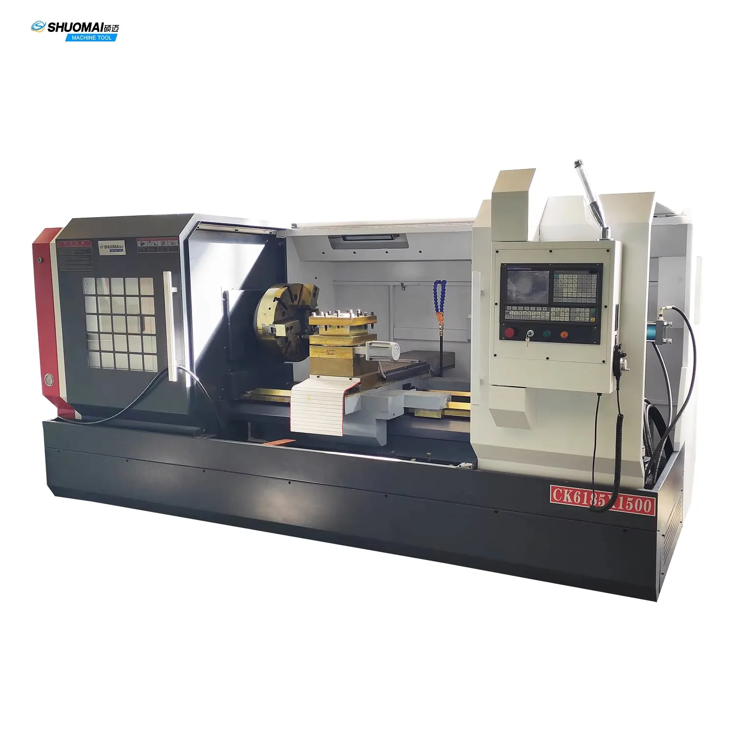 New Product Ck6185x1500mm 2000Mm 3000Mm 4000Mm Automatic Metal Turning Lathe CNC Hine Tools