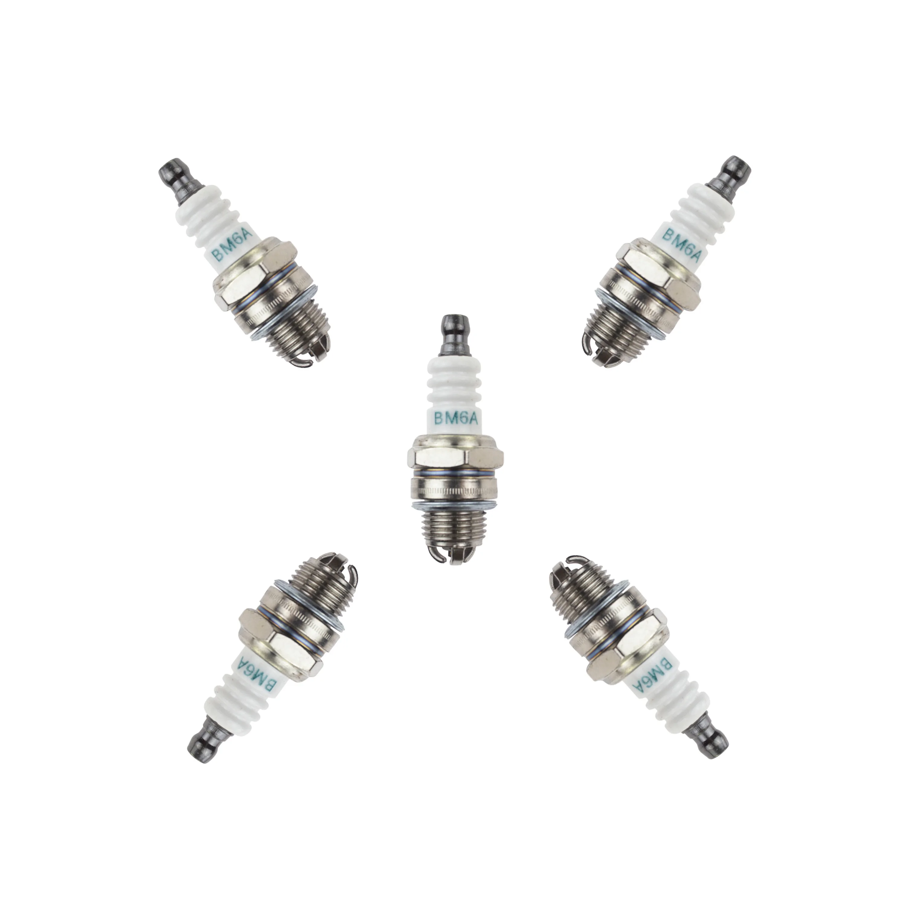Velas de Ignição Bm6a Ajustadas para Aparador Stihl Motosserra Soprador L7t Bpmr7a Rcj6y Rcj7y Wsr5f Ts400 Ts420 Ts460 Ms180 Ms55 Pack
