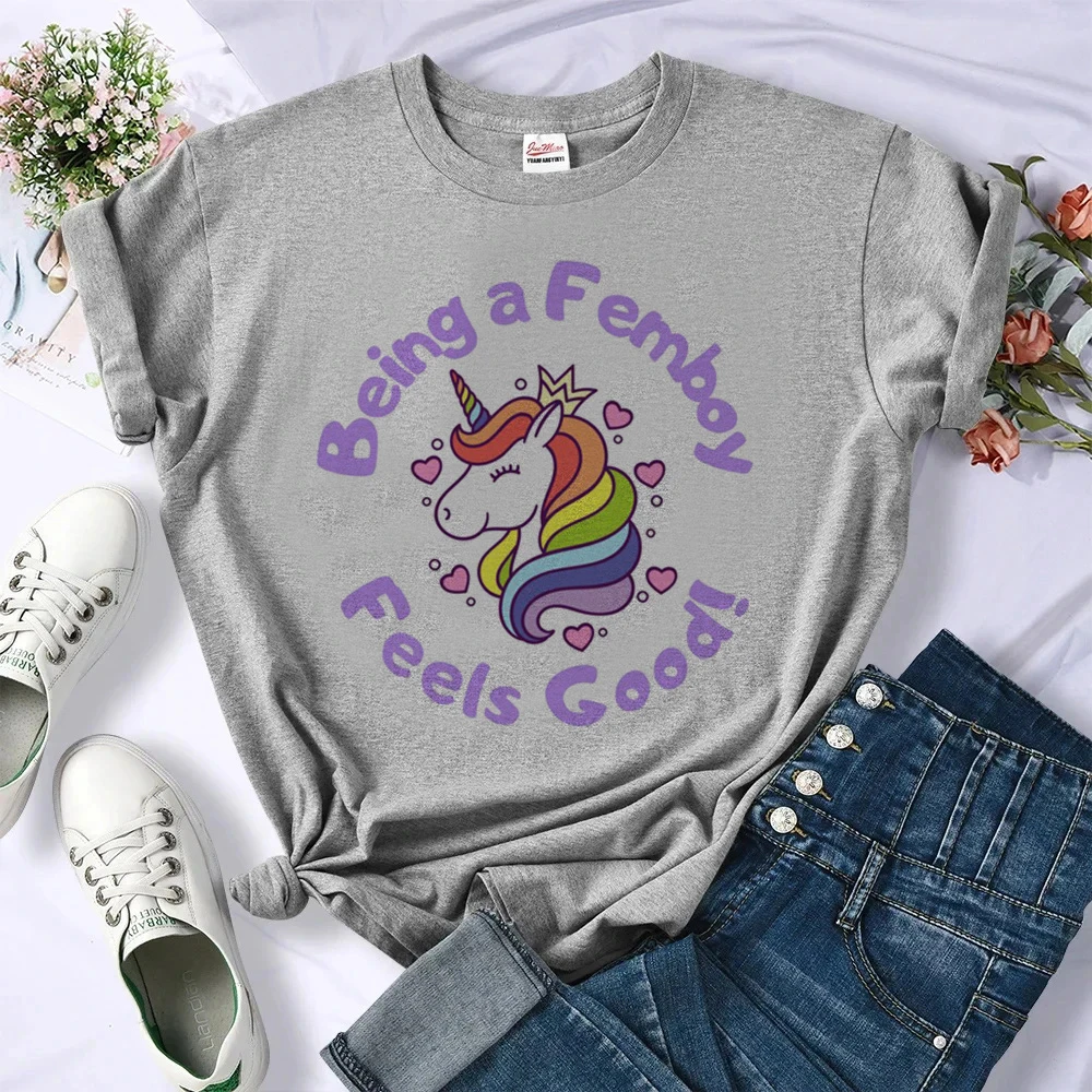 เสื้อยืดผู้หญิงสไตล์เฟมบอย วิน - Women Fashion 80S บทวิจารณ์และราคา