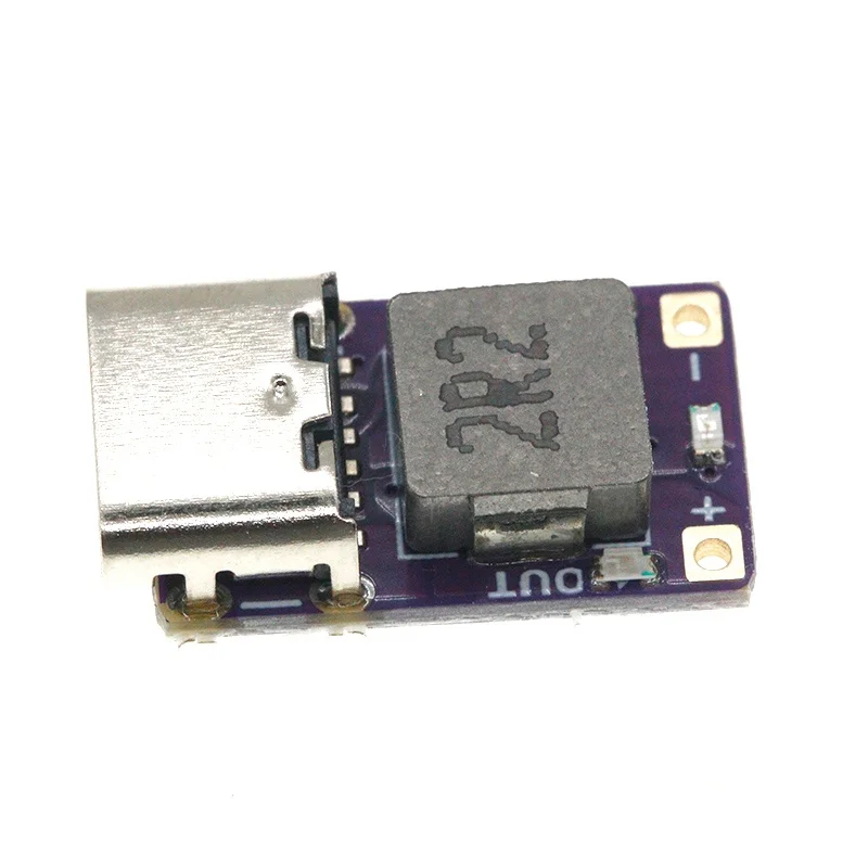 DC 5V 2.4A Fast Charger Lithium Battery Charge/Discharge Protection Board with Battery Capacity Indicator Light Type C Interface view 5