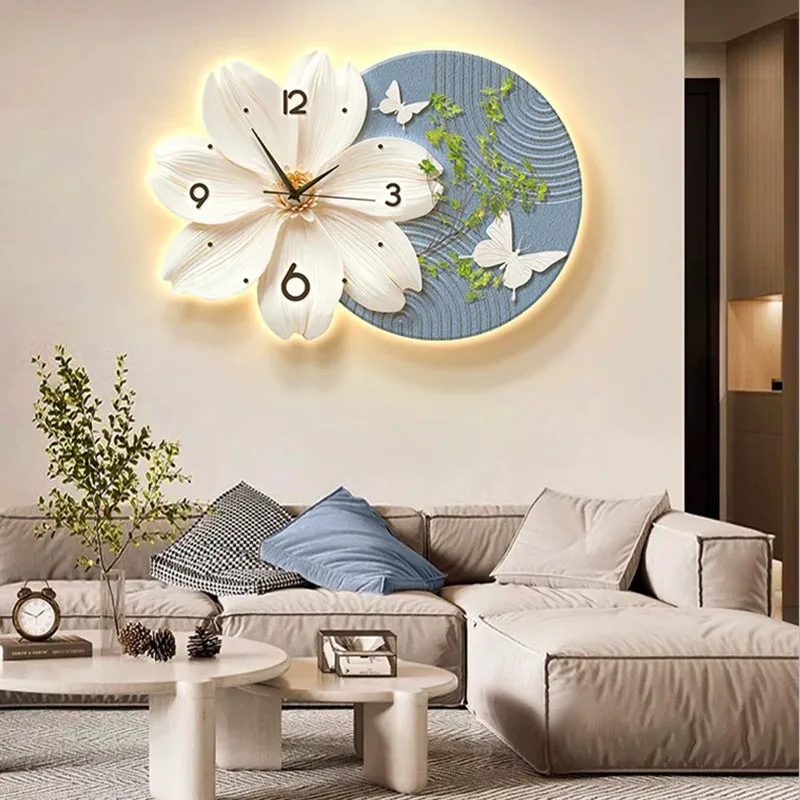 Y*-Interior Modern Wall Clocks Design Creative Fashion Digital Luxury Wall Watch Xenomorph Nordic Orologio Da Parete Wall Decor