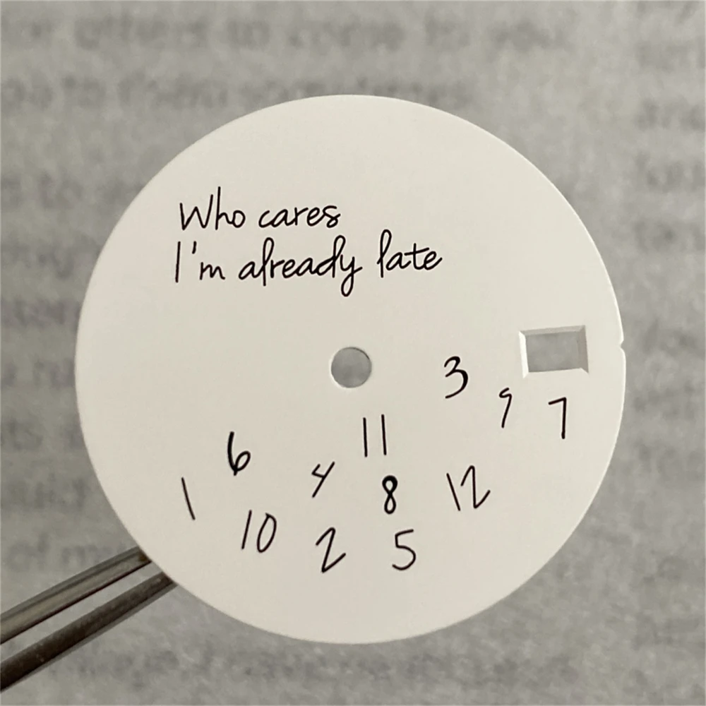 28.5MM nowa tarcza zegarka Datejust zmodyfikowana tarcza zegarka Explorer/Explorer II akcesoria do majsterkowania dla ruchu NH35/NH36/4R36 7S