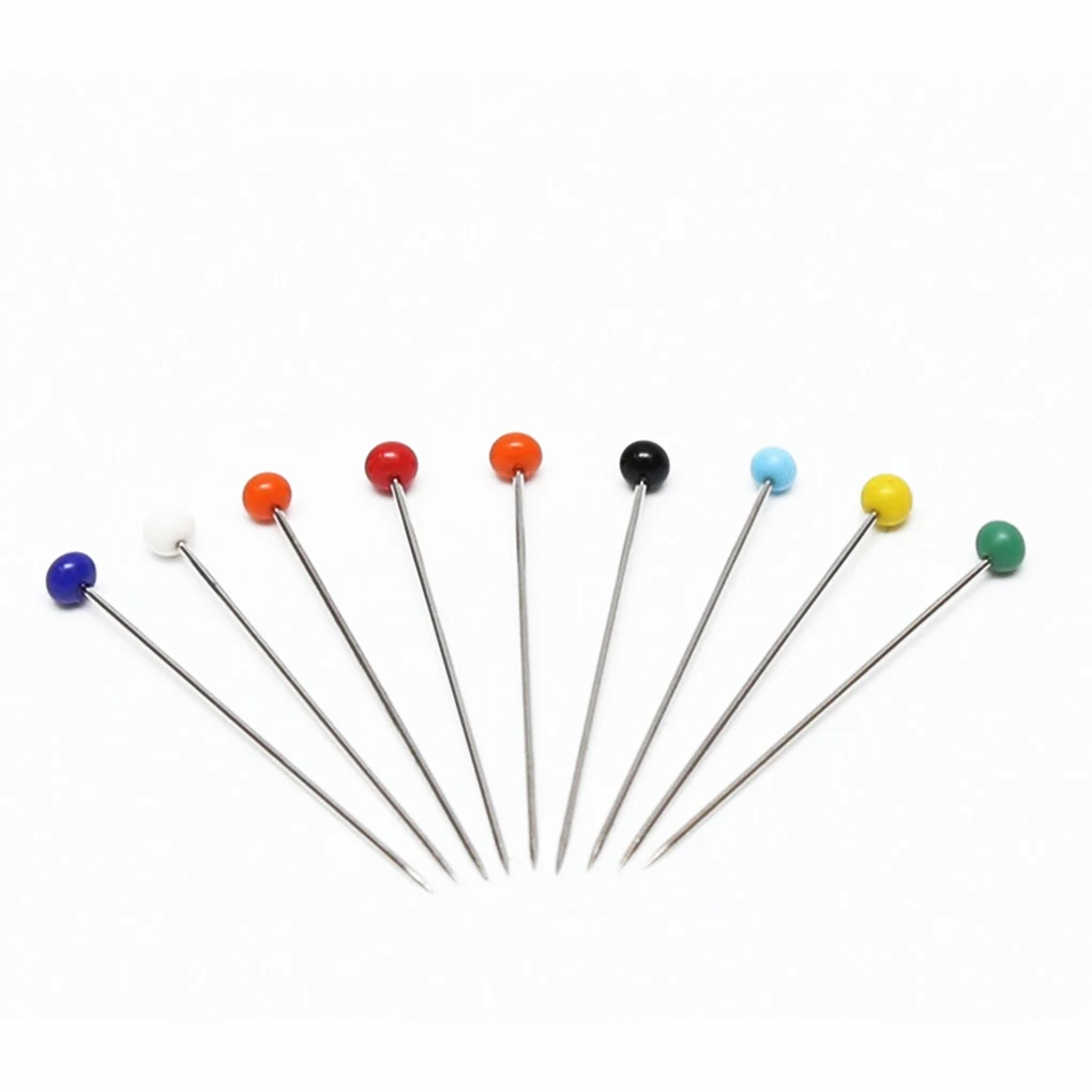 250Pcs Multifunction Glass Ball Head Pins Quilting Needles DIY Sewing Crafts Pins School Family Office Clothing Unique Design