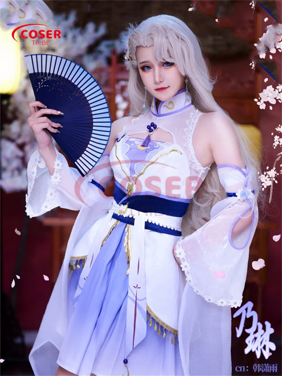 COSER plemię Anime gra NIJISANJI Eileen odzież sportowa karnawałowa rola Halloween przebranie na karnawał kompletny zestaw