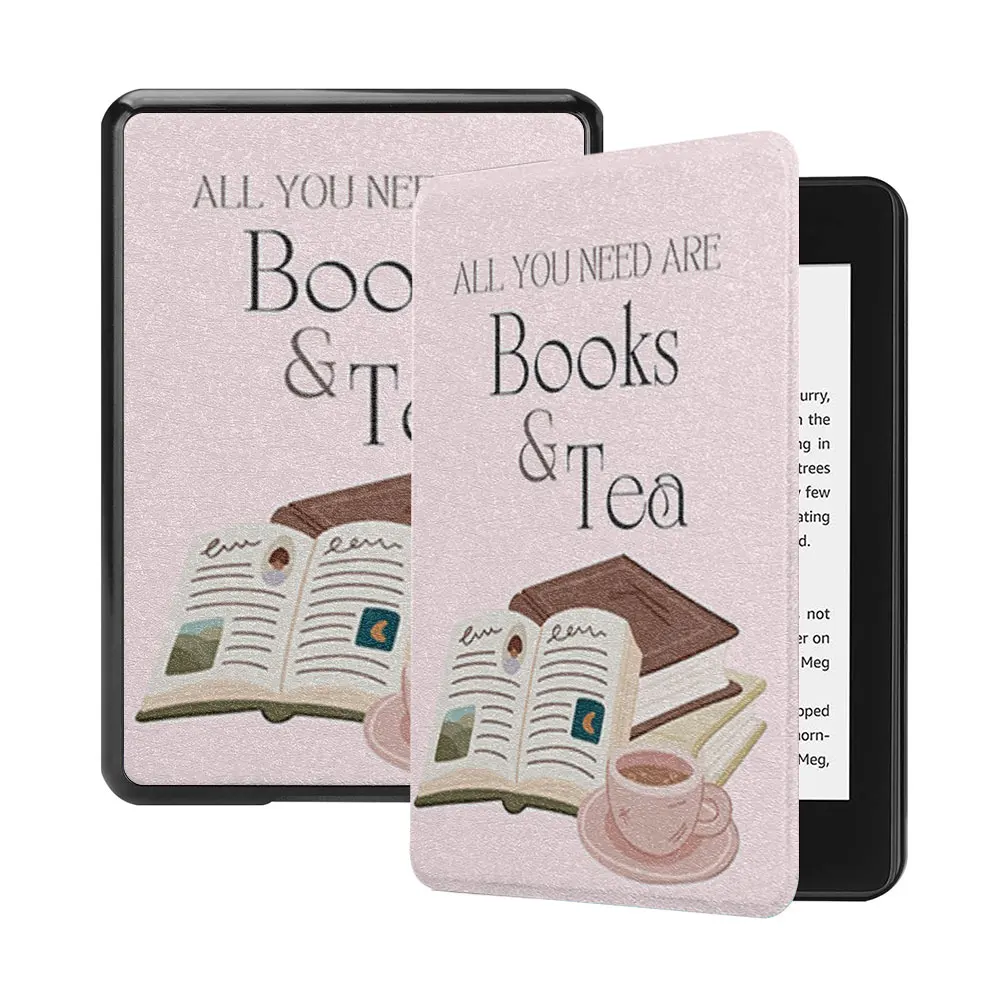 kindle case book pattern kindle basic 10th Gen 2019 6inth Handy kindle for reading kindle paperwhite 10th Gen 2019 6in anti-fall