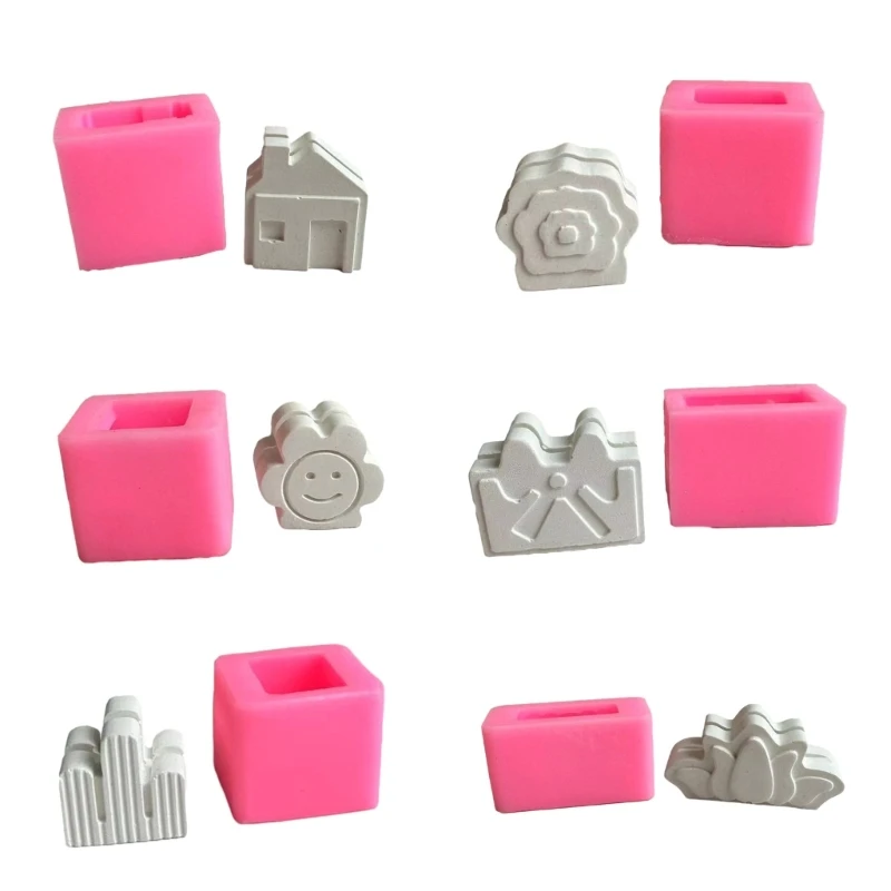 

Business Card Holder Silicone Mold DIY Card Clip Mould Resin Molds Silicone Ornaments Moulds for Office Table Ornaments 37JB