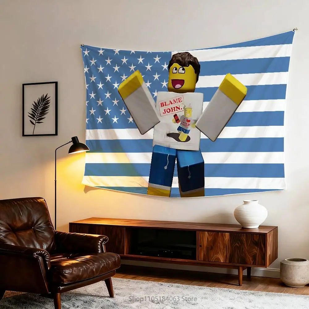 لافتة نسيج علم J-John S-Shedletsky لغرفة النوم في الهواء الطلق وغرفة المعيشة والمطعم والبار وحفلات ديكور الحائط #3