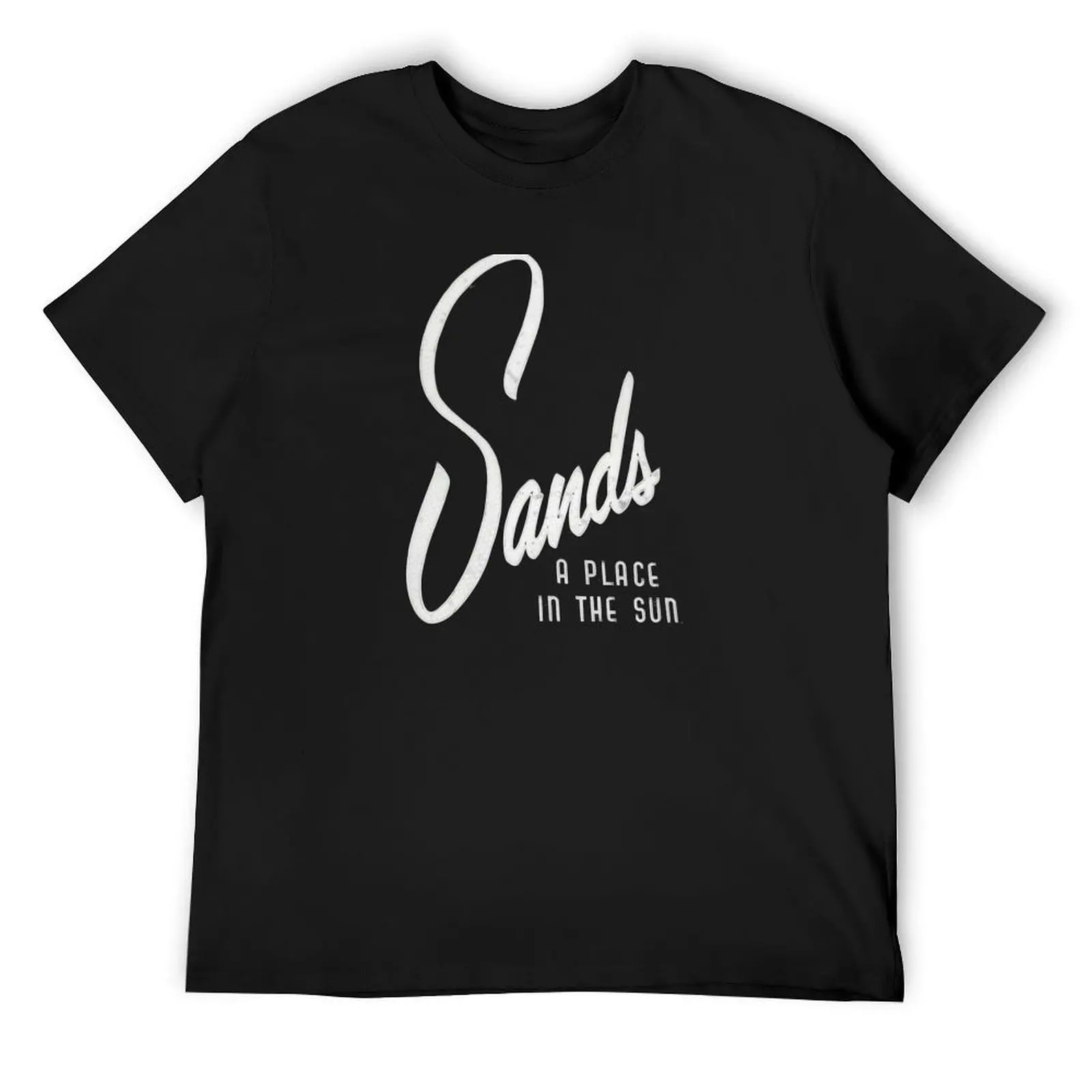 Sands Hotel T-Shirt blanks blue archive anime clothes mens graphic t-shirts big and tall