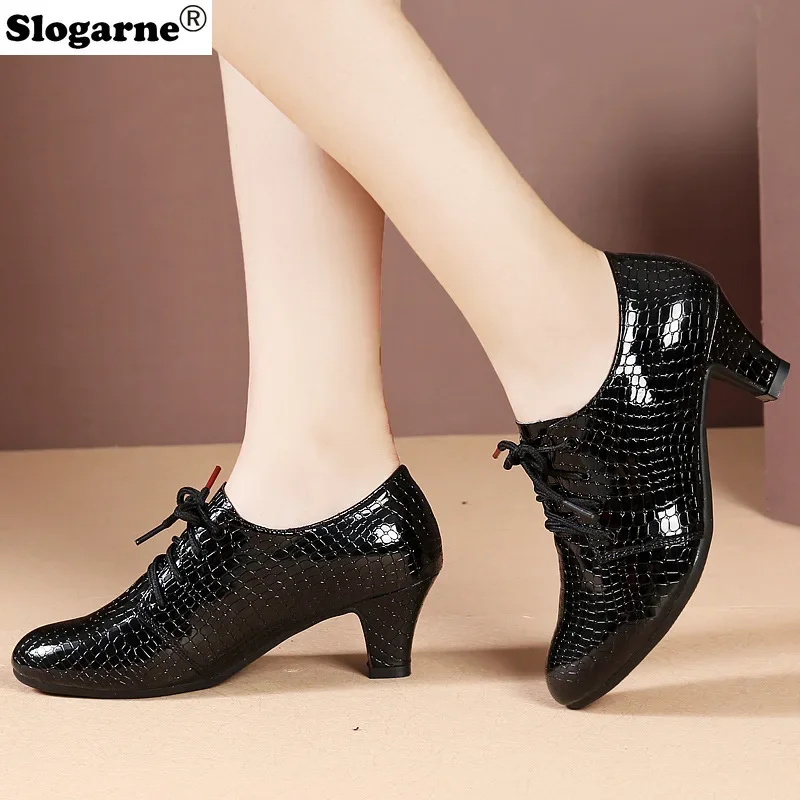 Women Latin Shoes Soft Rubber Sole Ladies Modern Jazz Ballroom Salsa Dance Shoes Outdoor Dancer Trainning Tango Dance Sneakers