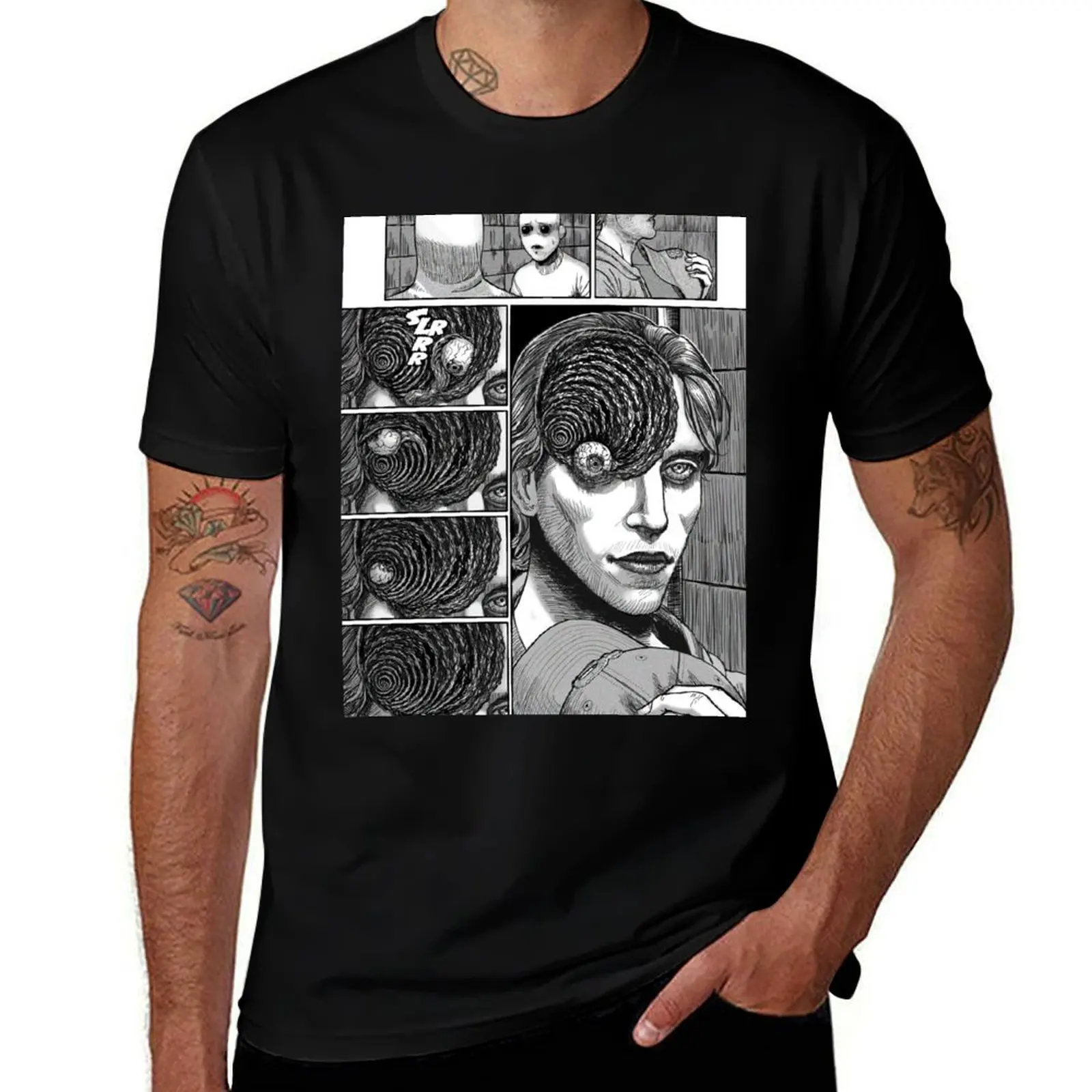 

Jerma985 Spiral T-Shirt t shirt men 100% cotton luxury brand t shirt man designer T-Shirt