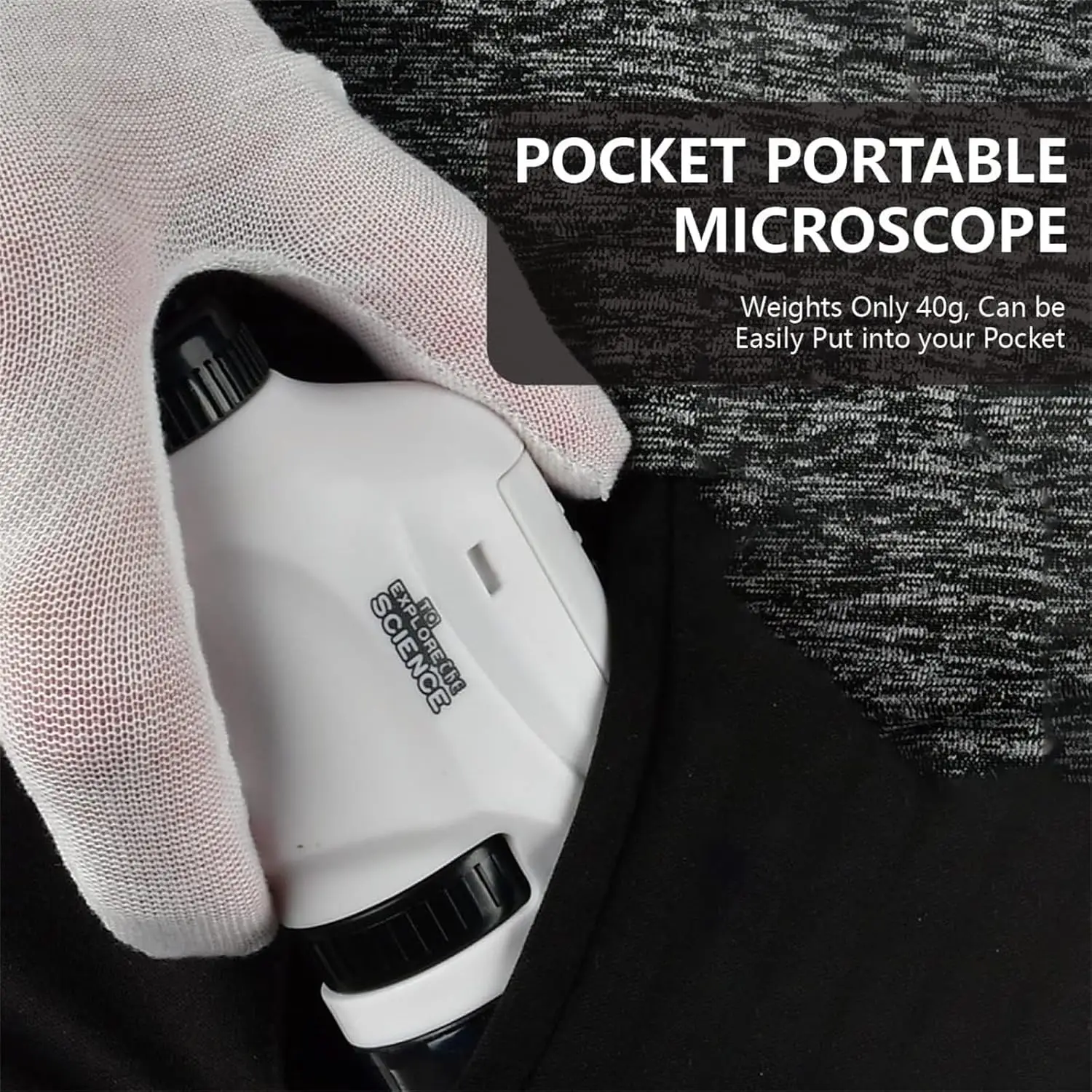 مجموعة معدات تجربة علمية صغيرة محمولة باليد لطلاب المدارس الابتدائية والثانوية هدية لعبة #4