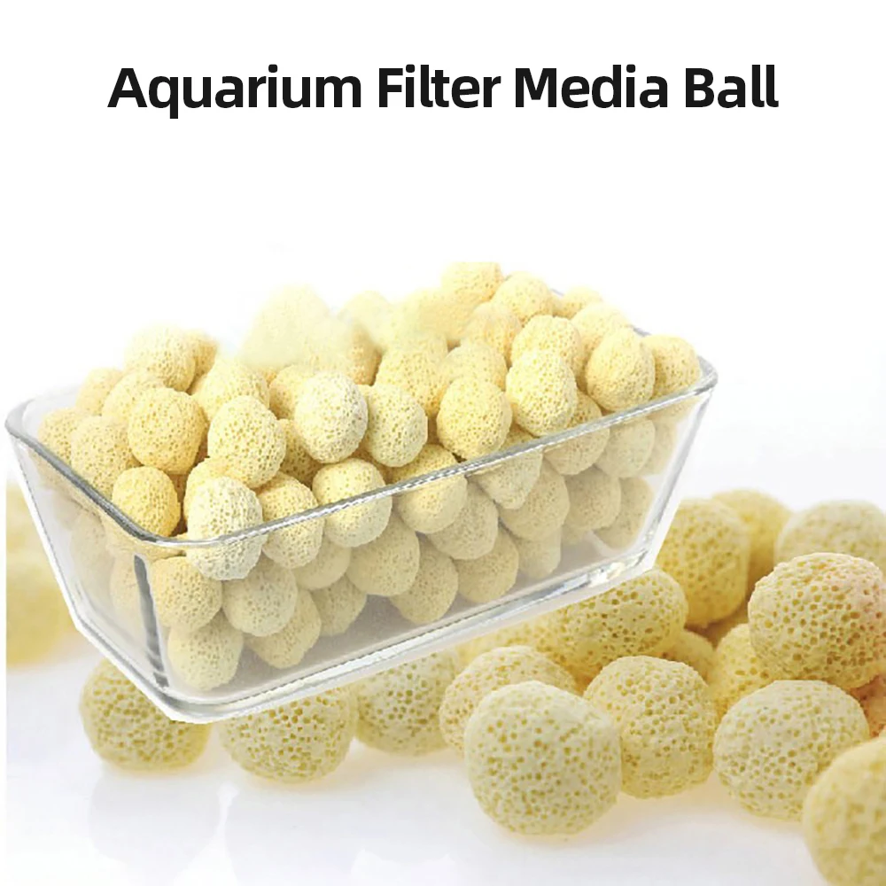 Aquarium Filter Media Ball Aquarium Bio Ball for Aquarium Filter 20/50/100 PCS