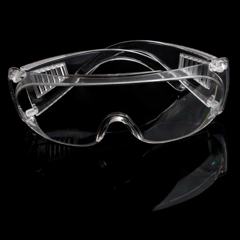 New Clear Vented Safety Goggles Eye Protection Protective Lab Anti Fog Glasses Drop Shipping Support