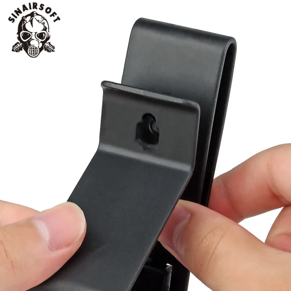 Sinairsoft tático ipsc fone de ouvido suporte adequado para moel cintura walker impacto mas caça tiro acessórios