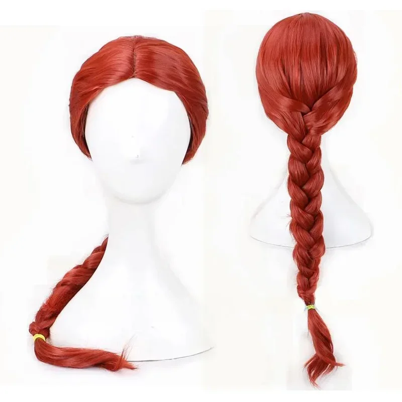 Halloween Synthetic Wigs Movie Toys Women Jessie cosplay wig cowgirl red hair Role play Jessie braid wig